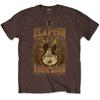 Eric Clapton Tour 2008 T-Shirt Brown New Unisex T-Shirt