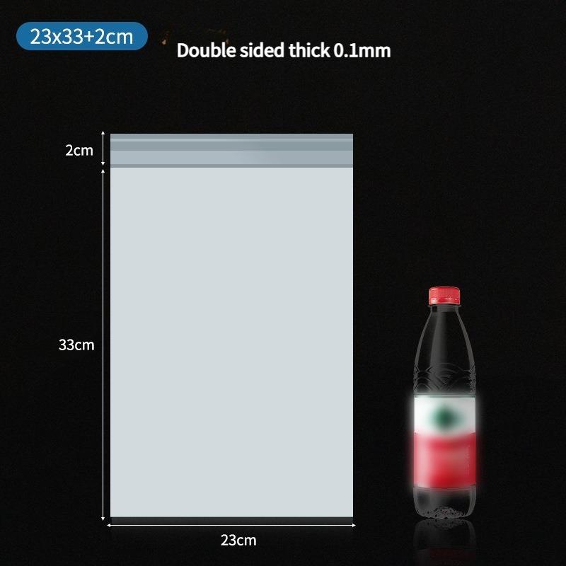 CPE Frosted Self-adhesive Bag Translucent Plastic Packaging Pouchs Phone Case Electronic Device Bag Remote Control Waterproof Dust Protection Pouch