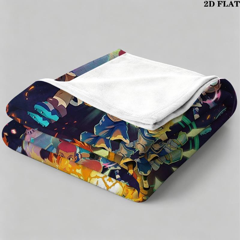 Dragon Striker Print Flannel Blanket High Quality Warm Comfortable Cover for All Seasons Perfect for Gifts Home Decor