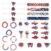 Independence Day Flag Series: Rings, Bracelets, Hair Clips - American & European Styles for Kids & Adults
