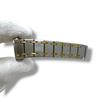 Used Seiko Credor K18 Combi Quartz Ladies Watch Brand Beautiful Condition CREDOR 2F70-5600 Working Silver Dial Silver Gold Quartz Stainless Steel K18
