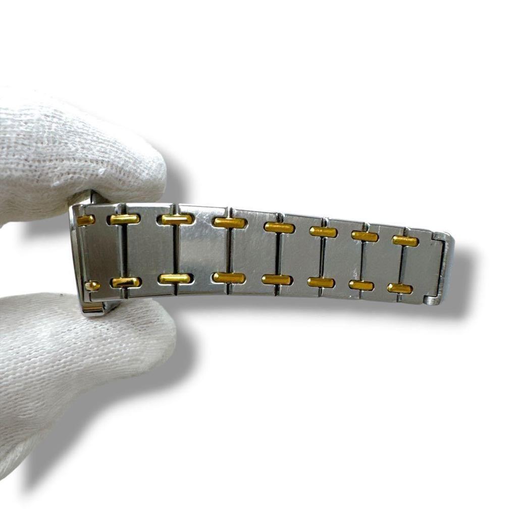 Used Seiko Credor K18 Combi Quartz Ladies Watch Brand Beautiful Condition CREDOR 2F70-5600 Working Silver Dial Silver Gold Quartz Stainless Steel K18