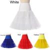 Soft Mesh Gauze Half Body Petticoat For Flare Puffy Skirts