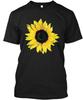 Pretty Oversize Flower Floral Sunflower T-Shirt Made In the USA Size