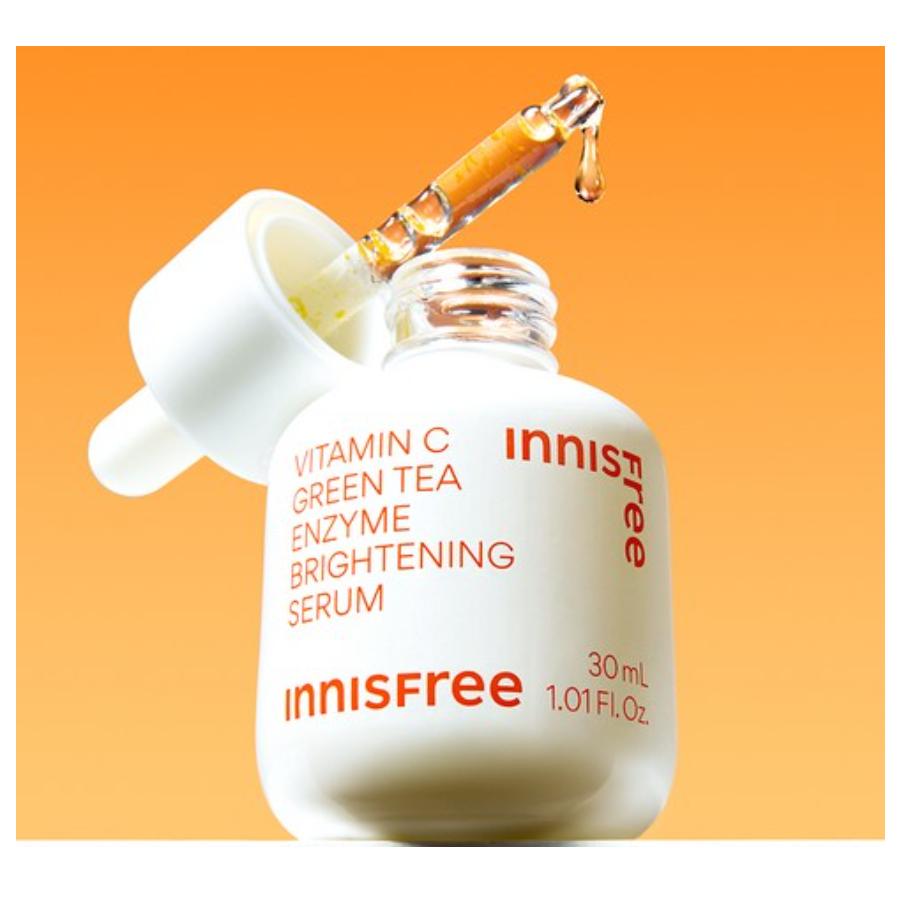 Innisfree Vitamin C Green Tea Enzyme Brightening Toning Serum 30ml