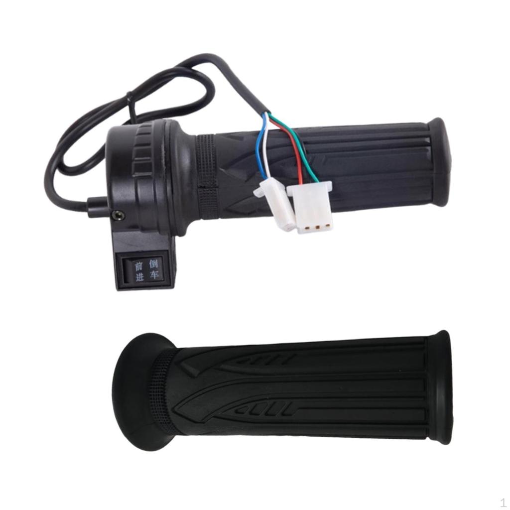 Electric Bike Twist Throttle Installation Spare Parts Universal Hand Grip for Bicycle