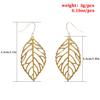 Summer New Earrings, Hot-selling Earrings, Simple, Mori Style, Popular Leaf Leaf Earrings