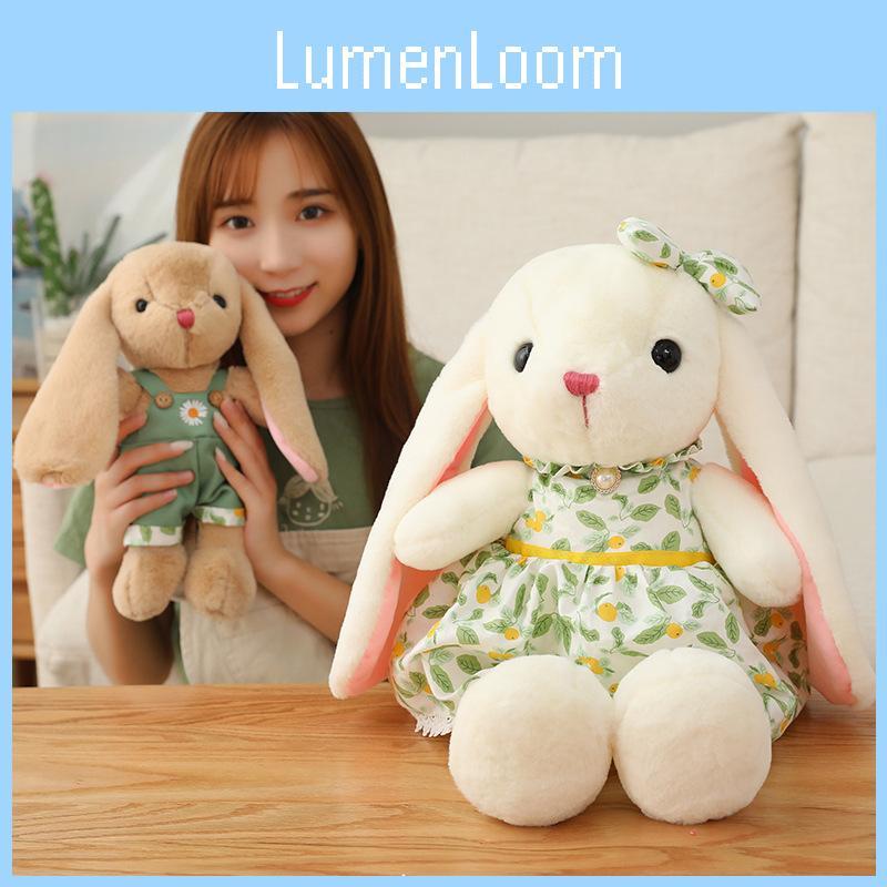 Rabbit Clothes Wear Stuffed Animal Toy Plush Doll Kids Birthday Decoration Gift