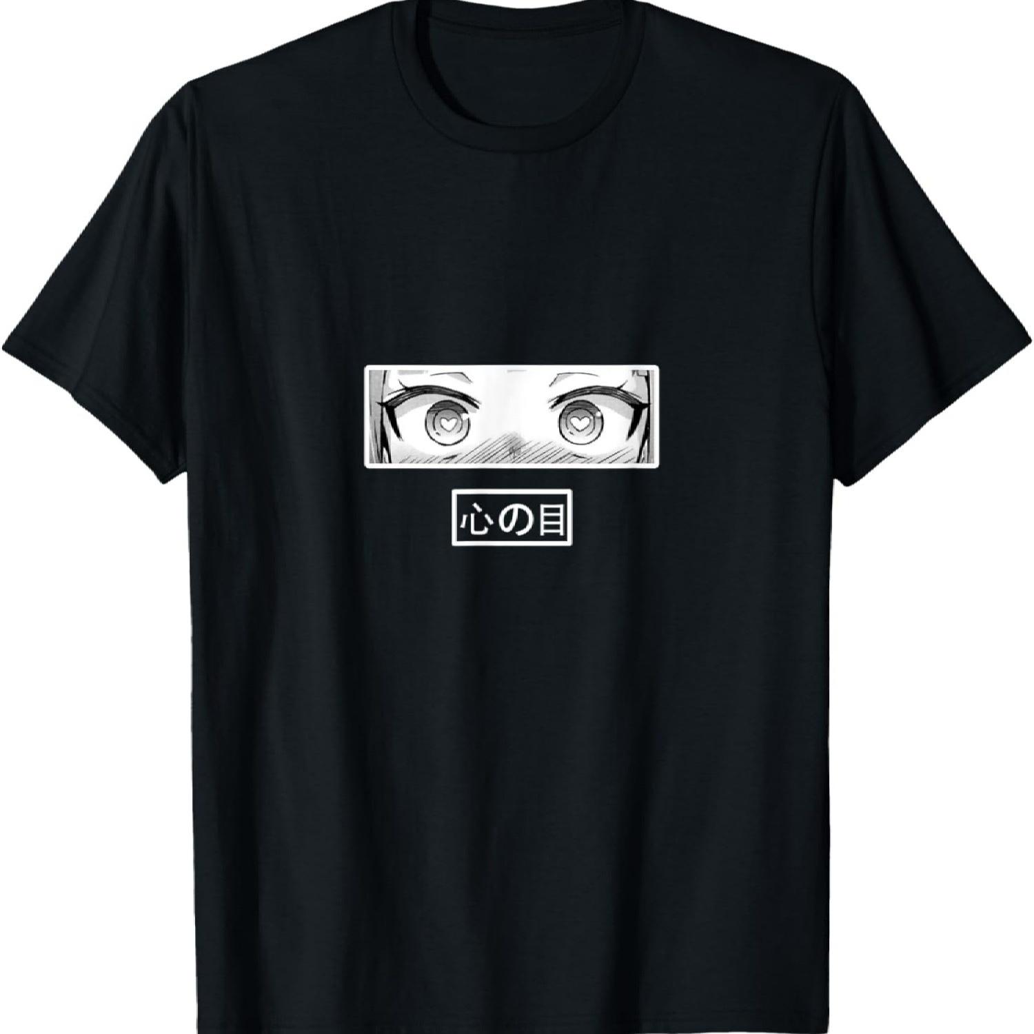 

Harajuku indie Aesthetic otaku Anime Girl Retro Eboy Egirl T-Shirt S чёрный