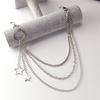 Hip-hop Personality Five-pointed Star Pendant Waist Chain, Trendy Multi-layer Men's and Women's Versatile Trouser Chain