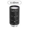 FA Industrial Zoom Lens Series: 6-60mm/5-50mm/10-50mm Low Distortion C-Mount for Machine Vision
