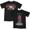 Barbarian T-Shirt Men Vintage Horror Print Classic Zach Cregger Fan Airbnb Door Scene Graphic S