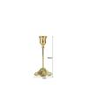 European Retro Luxury Candle Holder, Creative Nordic Iron Art Trumpet Bell Design