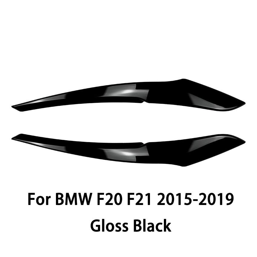 2 Stück Auto Scheinwerfer Lampe Augenbrauen Abdeckung Zierleisten Aufkleber Für BMW 1er F20 F21 2011-2014 2015-