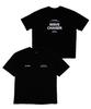 Igseukeoseu Wave Chaser Oversized Half T-Shirt Black