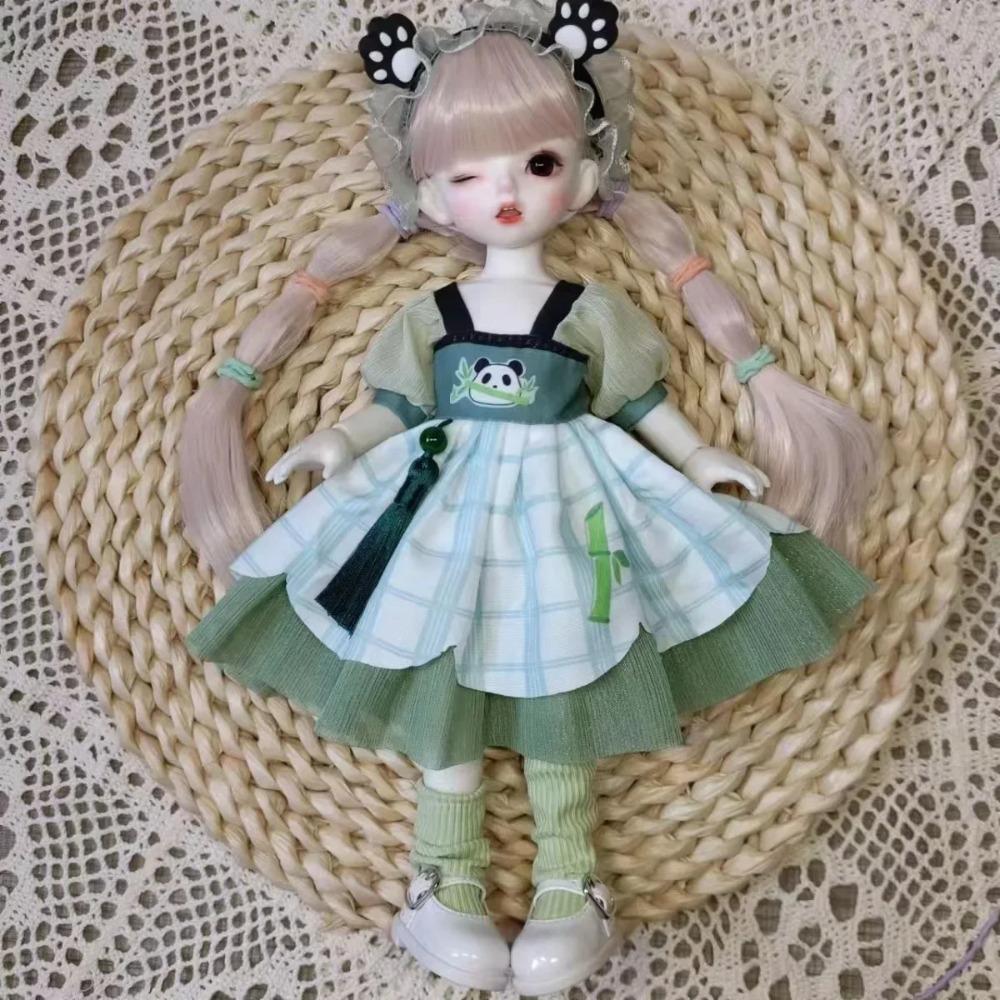 Móda Roztomilý Ležérní 30cm Oblečení pro panenky Šaty Oblečení na převlékání 1/6 BJD Panenka Oblečení Set Dívčí Hračka Dárek Doplňky pro panenky