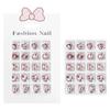 Heart and Geometric Rhinestone Nail Art Decorations