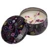Dried Flower Scented Candles Iron Box Soy Wax Odorous And Smoke-free Aromatherapy Candle Birthday Gift Home Wedding Decoration
