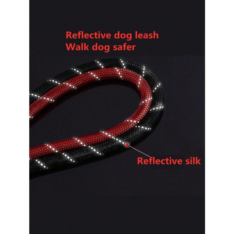 1pc Reflective Pet Leash For Dog For Outdoor