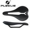 High Cushioned Bike Saddle With Hollow Ventilation Mountain Road Bicycles Nylon Base Chromoly Steel Rails