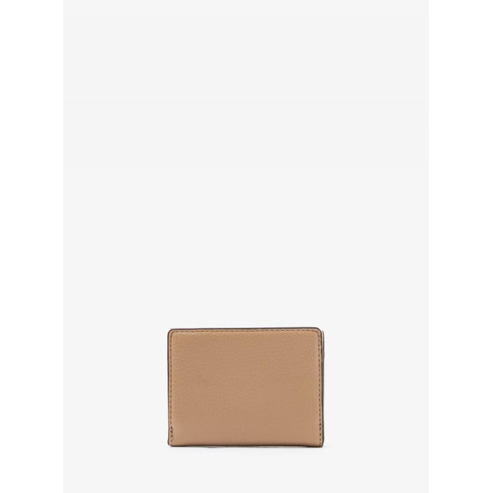 Michael Kors Jet Set Travel Compact Wallet Medium 35s3gtve2l220 Camel