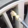 Digital Tire Pressure Inflator Gauge Aluminum Alloy Tyre Pressure Meter Air Line Clip-on Tyre Pump for Motorcycle Bicycle Auto