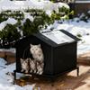 Insulated Warm Stray Cat Nest Cold Resistant Waterproof Stray Cat Tent High Support Kitty Shelter In Winter