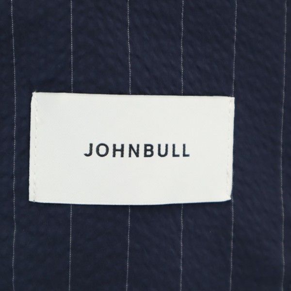 Ungetragen Johnbull Streifen Sakko S Marineblau Seersucker Herren Gebraucht