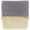 Sunstar Stationery Square Pouch L Delde Gray X White S2281562