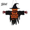 Indoor Outdoor Fall Decor Halloween Door Sign for Porch Cute Ghost Scarecrow Dwarf Hanging Wall Harvest Decorations Plaque Rustic Farmhouse