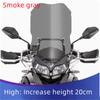 For Benelli Jinpeng TRK502 TRK552 TRK502X Durable Clear Heightened Front Windshield Modified Wind Deflector Modifica accessories