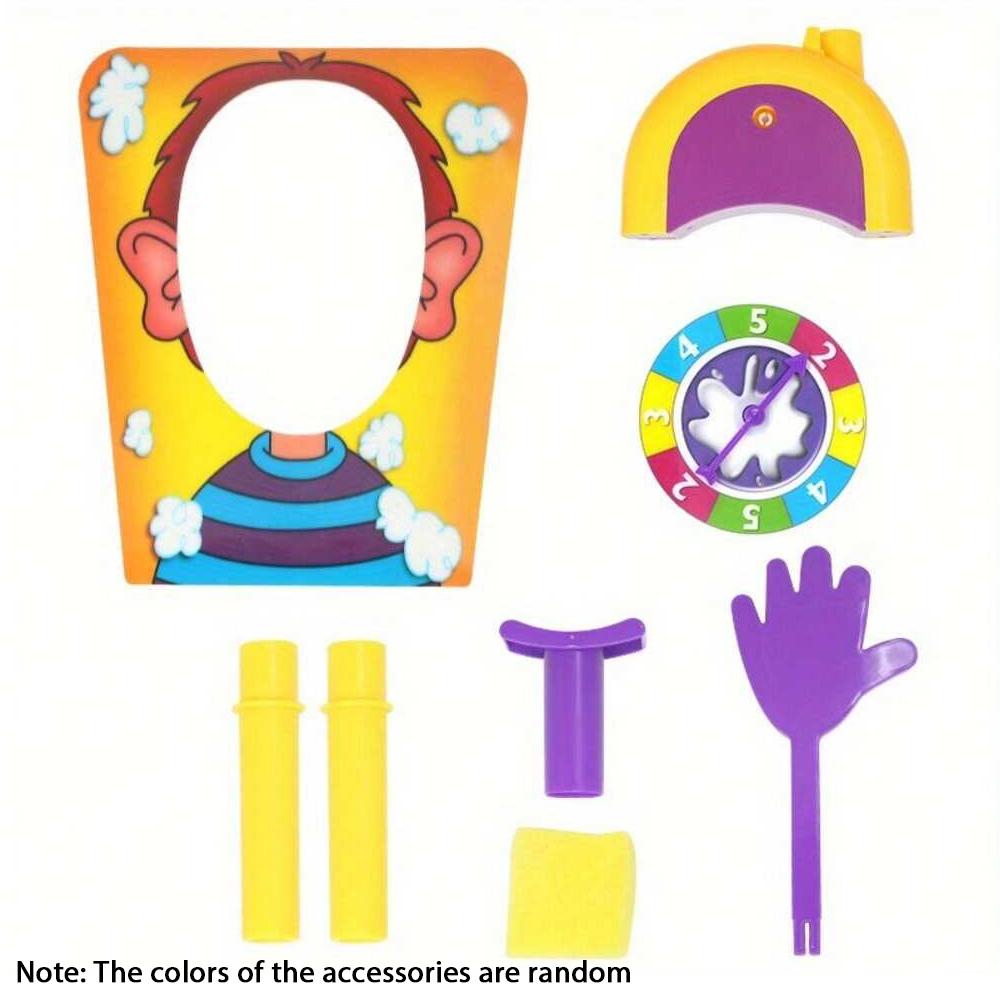 

Interactive Birthday Cream Punch Face Machine-Fun Tabletop Puzzle Game for Kids,Perfect Birthday Holiday Gift for Kids