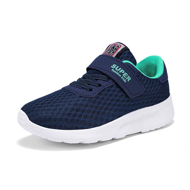 Fashion sports children's shoes breathable mesh sneakers boys light sports shoes comfortable children's and girls' casual shoes
