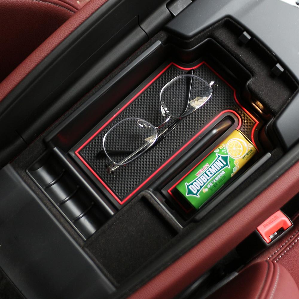 ABS Car Center Console Storage Armrest Box for BMW 5 Series G30 G31 2020-2023 Stowing Tray Holder Container Organizer LHD Accessories