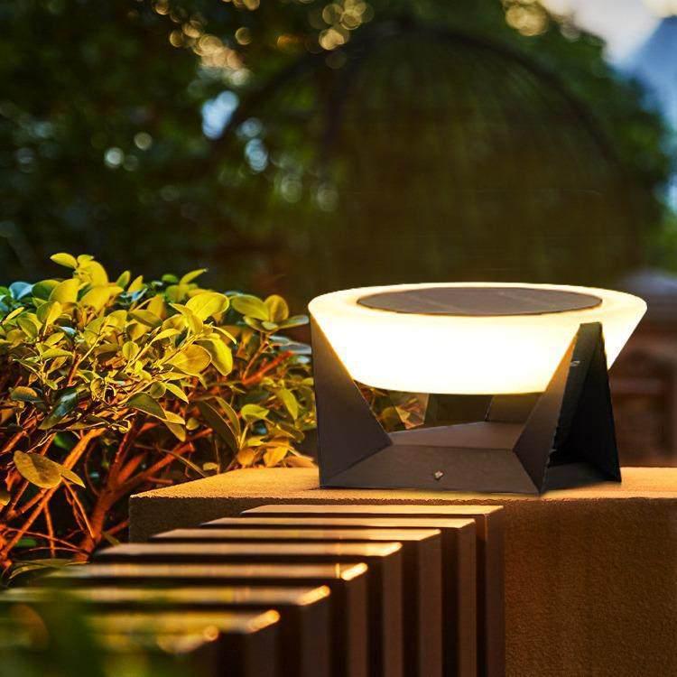 Modern Solar LED Outdoor Waterproof Lawn Light