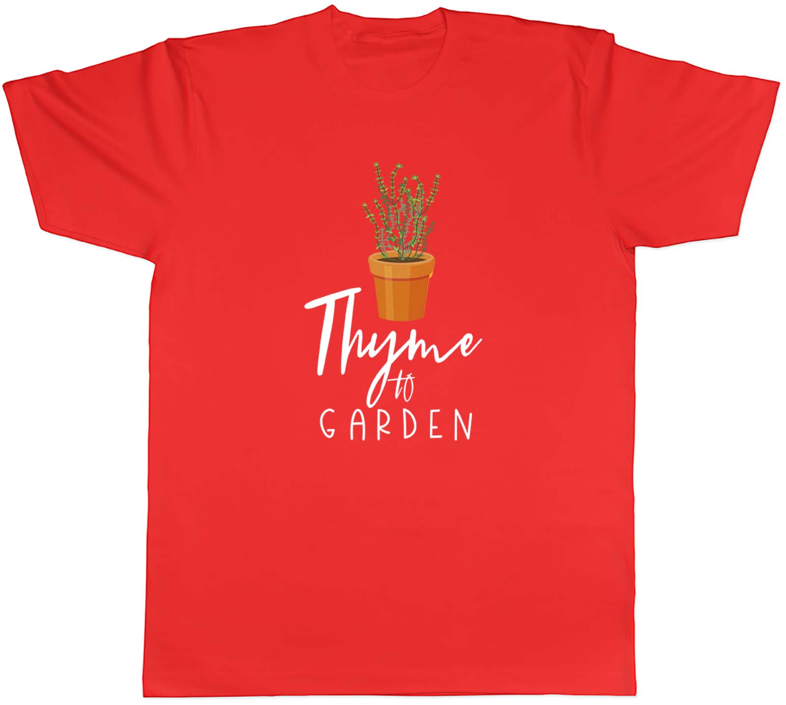 Thyme To Garden Gardening Unisexs Unisex TShirt Tee Gift S