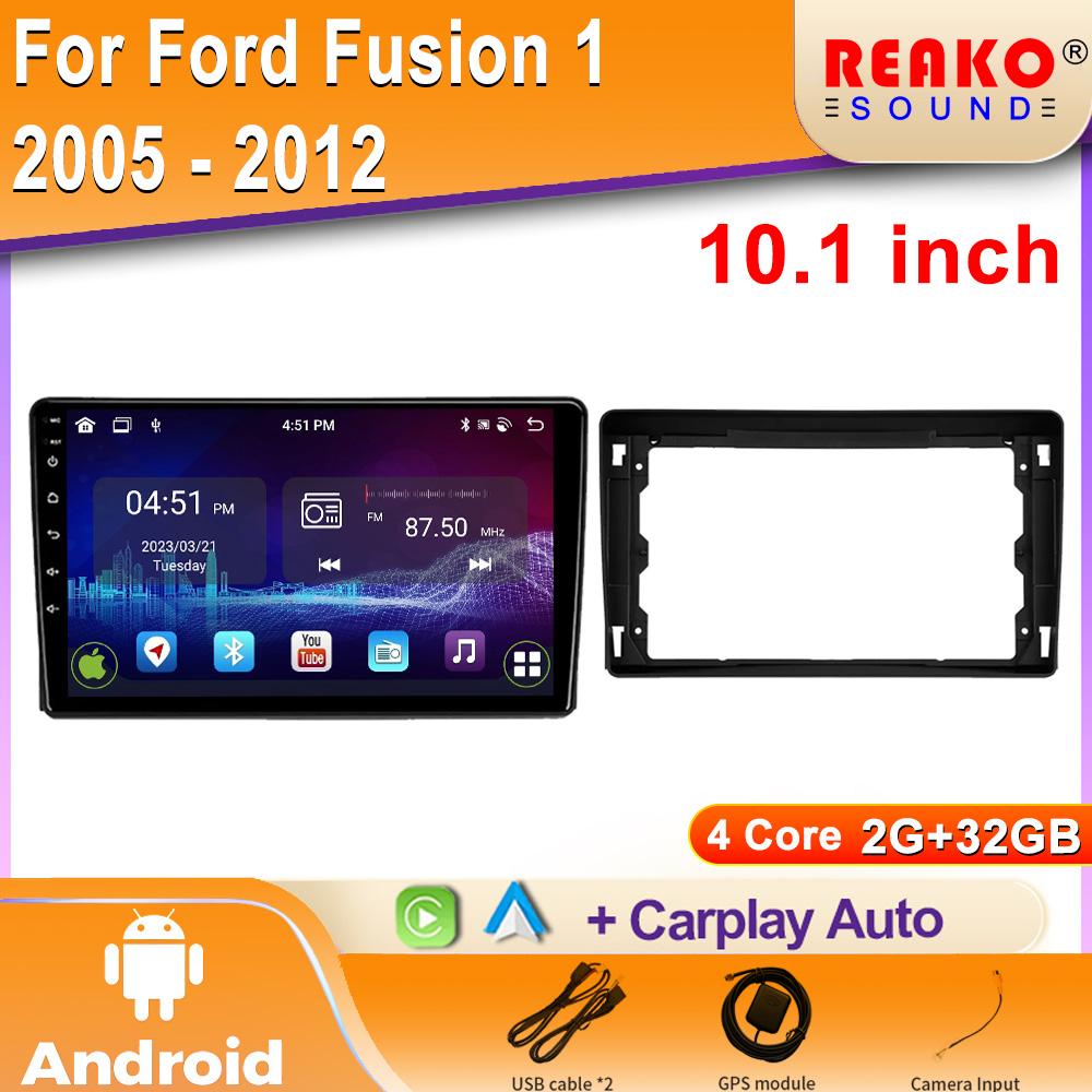 Car Stereo Radio Multimedia 4G Wifi 2 DIN Android Carplay For Ford Fusion 1 2005 - 2012 Navigation GPS Wireless Auto