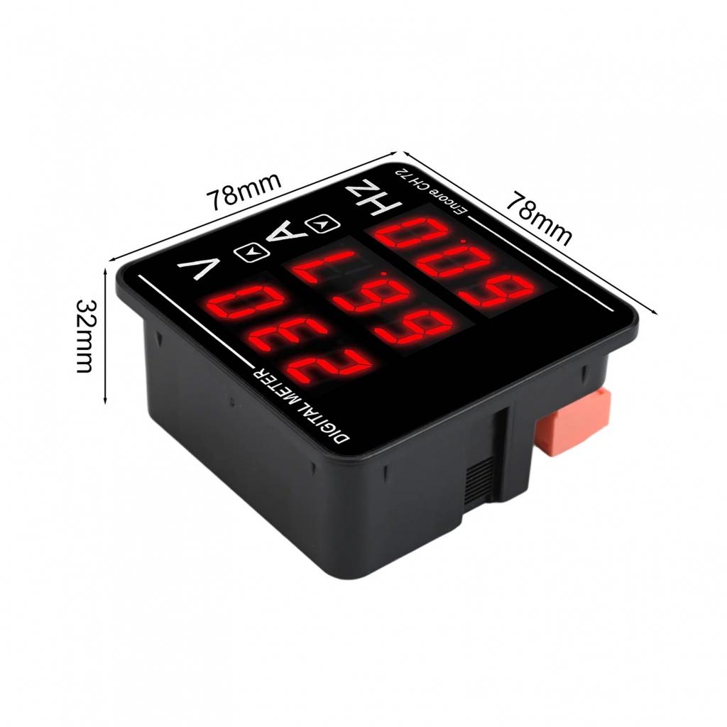 Multi Purpose Digital Meter For Measuring AC Voltage And Current Levels