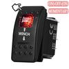 Waterproof Red LED Rocker Switch 12V 24V OFF Road Light ON OFF / ON OFF ON 3 Position Toggle for NARVA Carling ARB Style 4x4 Battery Switches5