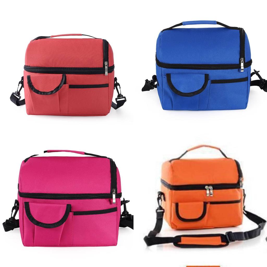 Large Capacity Insulated Cooler Bag With 600d Oxford Fabric For Breast Milk Storage And Outdoor Travel Essentials
