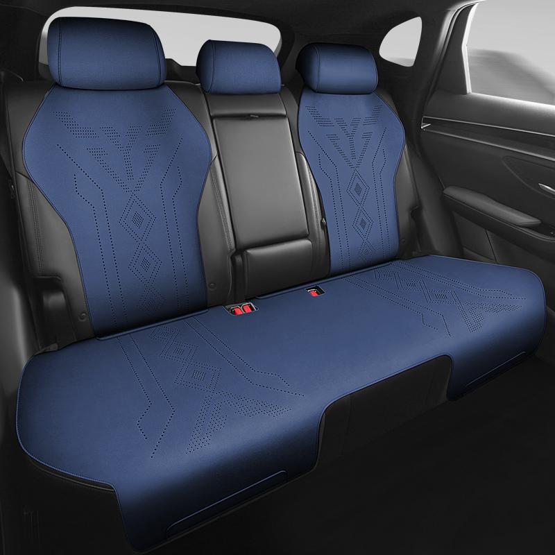 Premium Suede Car Seat Cover Pads For BYD Song Plus 2020-2025 Accessories Breathable Seat Cushion All Seasons Ptotection Mats