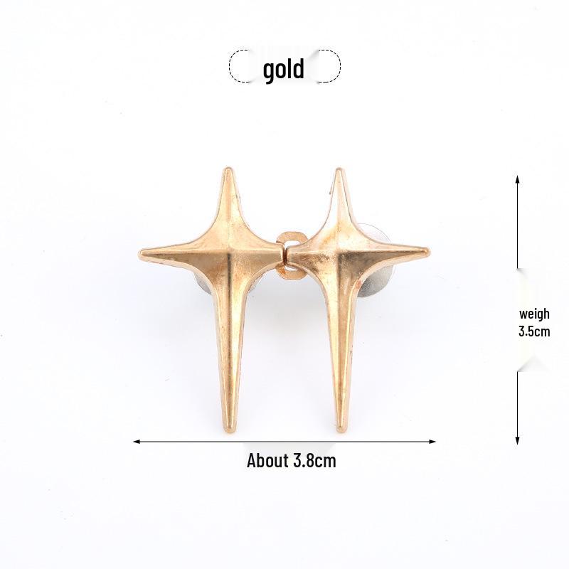 Cross Star Adjustable Cinch Belt: No-Sew, Detachable Hook & Eye Waist Slimming Gadget