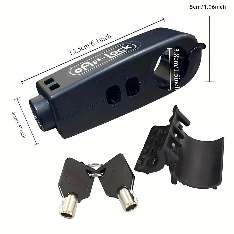 Bicycle Motorcycles Lock ABS Engineering Plastic Material Portable Anti-theft Lock
