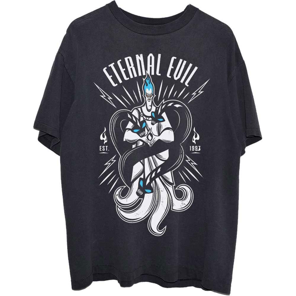 Men s Disney Hercules Hades Eternal Evil T-shirt Small Black S