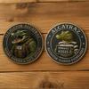 Alligator Alcatraz Collectible Coin Novelty 2025 Alligator Alcatraz Merch Alligator Alcatraz Challenge Coin Gifts Decorative