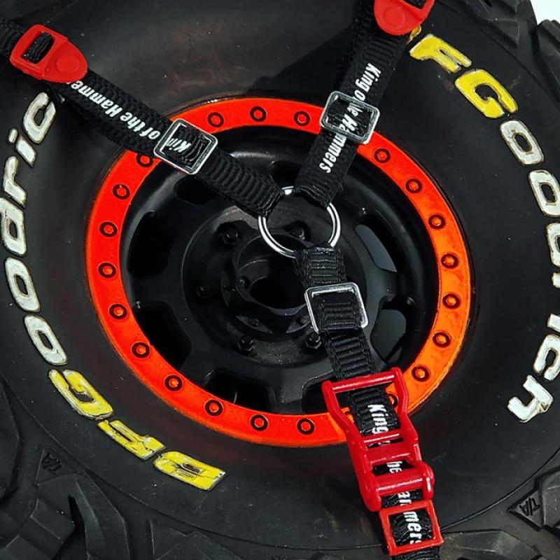 

Кріплення ремінця проти ковзання для 1/10 TRAXXAS LOSI Axial 90048 модель скелелазіння автомобіля RC автомобілів червоний