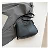 Textured versatile bucket bag women's new trendy Korean version fashionable wide shoulder strap foreign style single shoulder oblique A