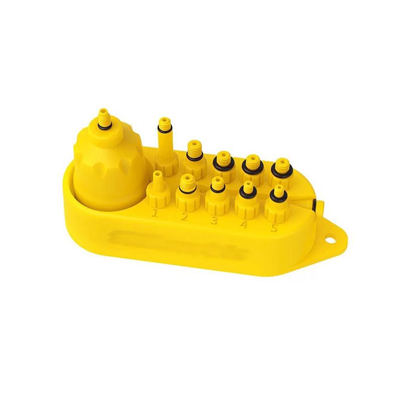 10 In 1 Bicycle Hydraulic Bleed Adapters Set Plastic Oil Funnel  Accessories