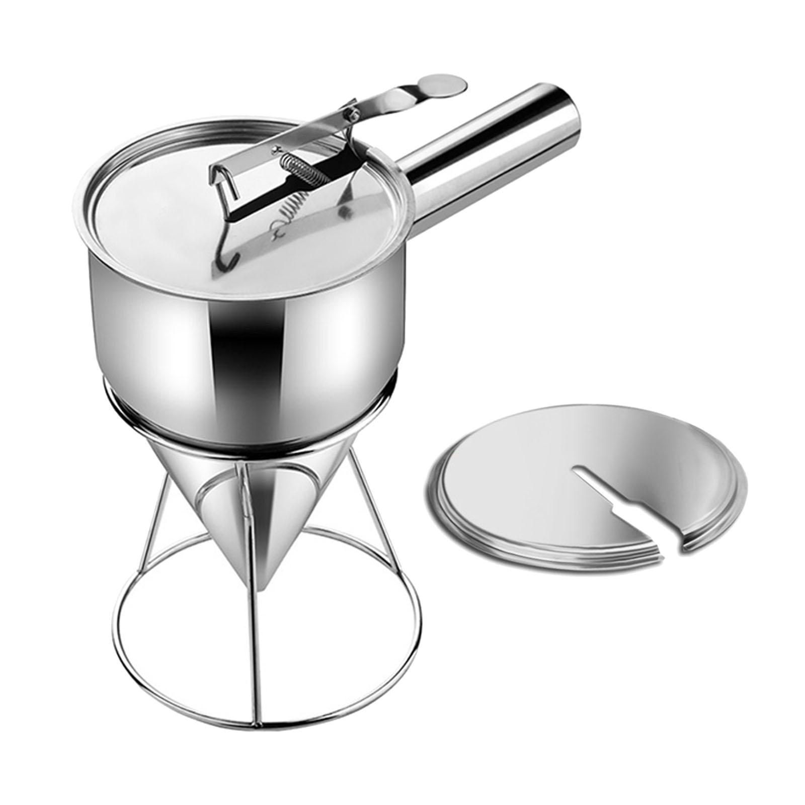 

Batter Dispenser Comfortable Handle Practical Batter Funnel Baking Gadget for