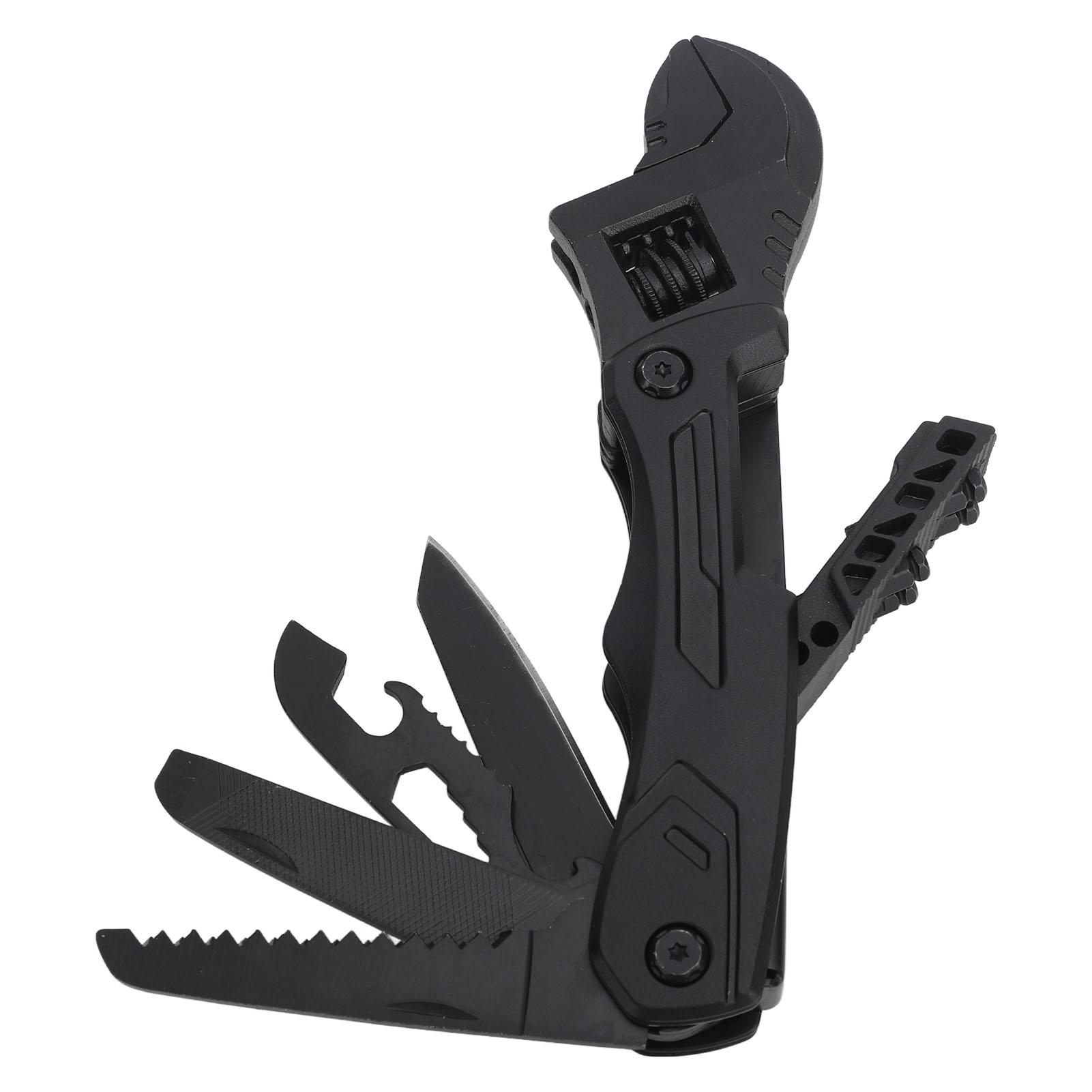 

Многофункциональный гаечный ключ с регулируемым отверстием, многофункциональный гаечный ключ, портативный наружный многофункциональный инструмент